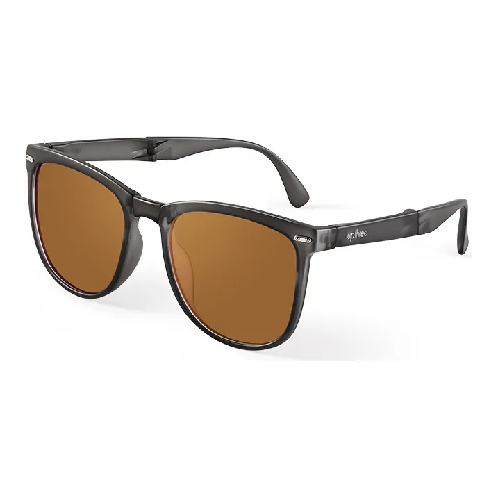Upthree TR/Memory Plastic Square Sunglasses Unisex-5