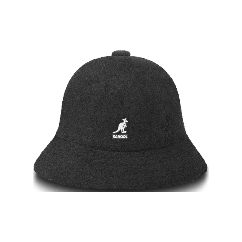 KANGOL Cotton Bucket Hats Unisex Black-0