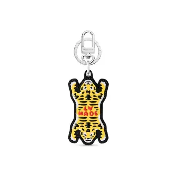 LOUIS VUITTON X Nigo Lv Made Tiger Bag Charm And Key Holder Monogram