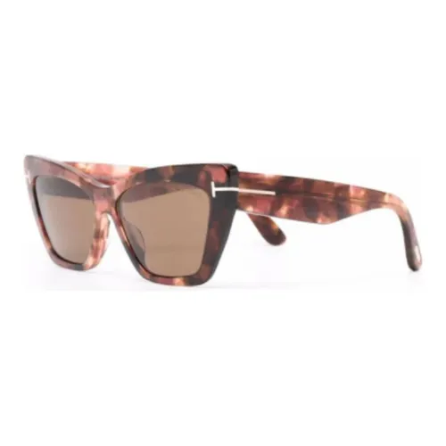 TOM FORD Whyatt Butterfly Frame Sunglasses