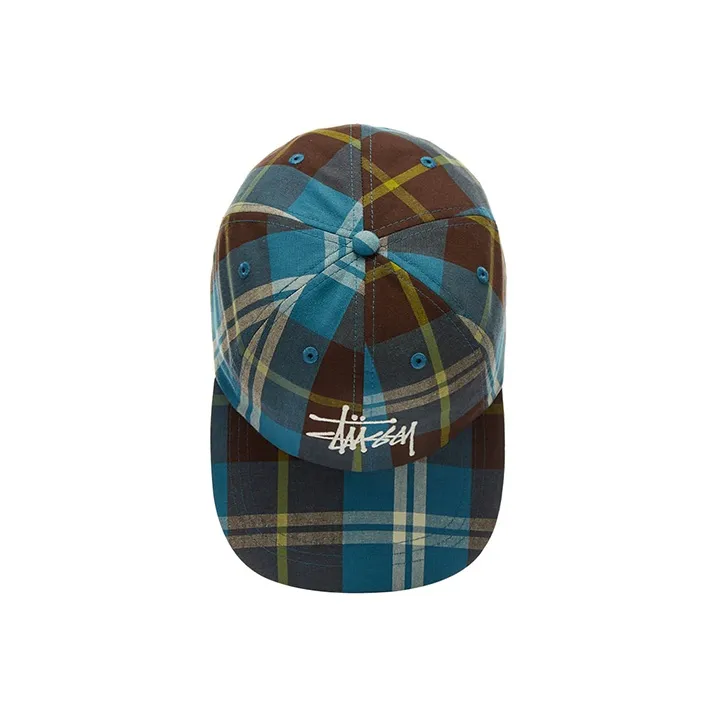 Stussy Baseball Caps Unisex Orange/Blue-3