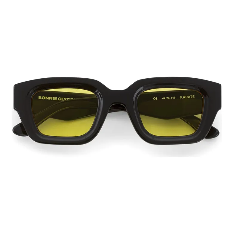 BONNIECLYDE Sunglasses Unisex Bright Yellow-1