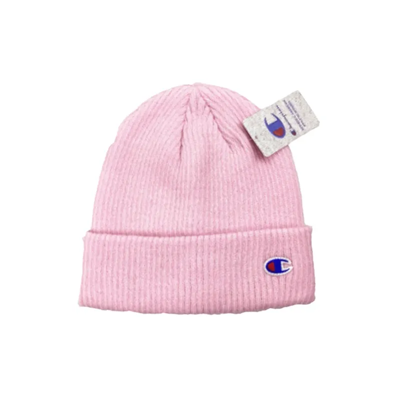 Champion Cotton Beanies Unisex Pink-0