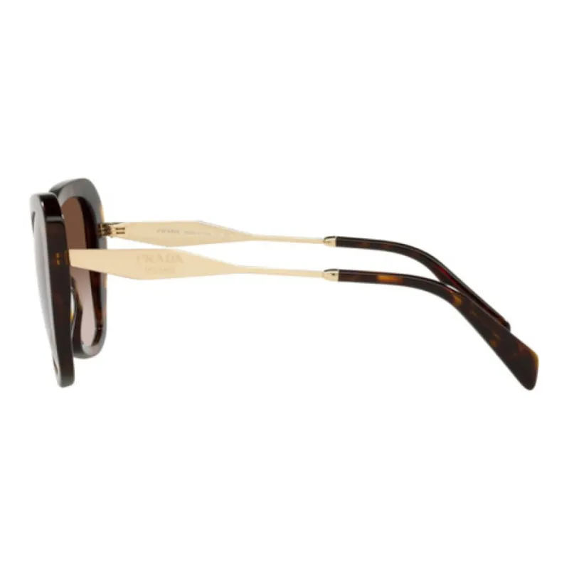PRADA Gradient Lenses Oversized framed Sunglasses-2