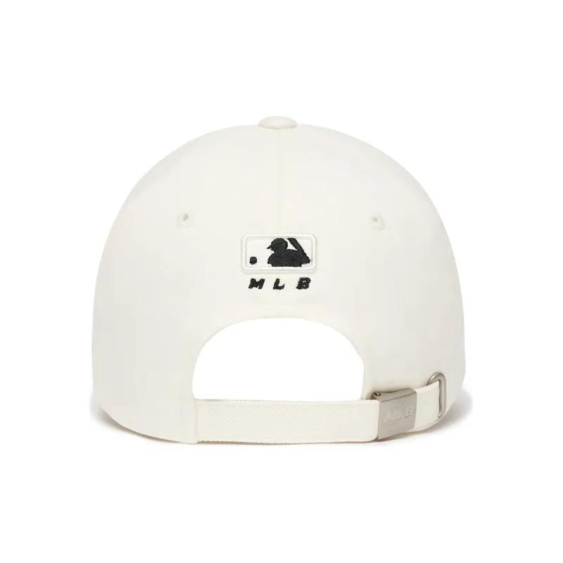 MLB Cotton Baseball Caps CPD01 Unisex White-3