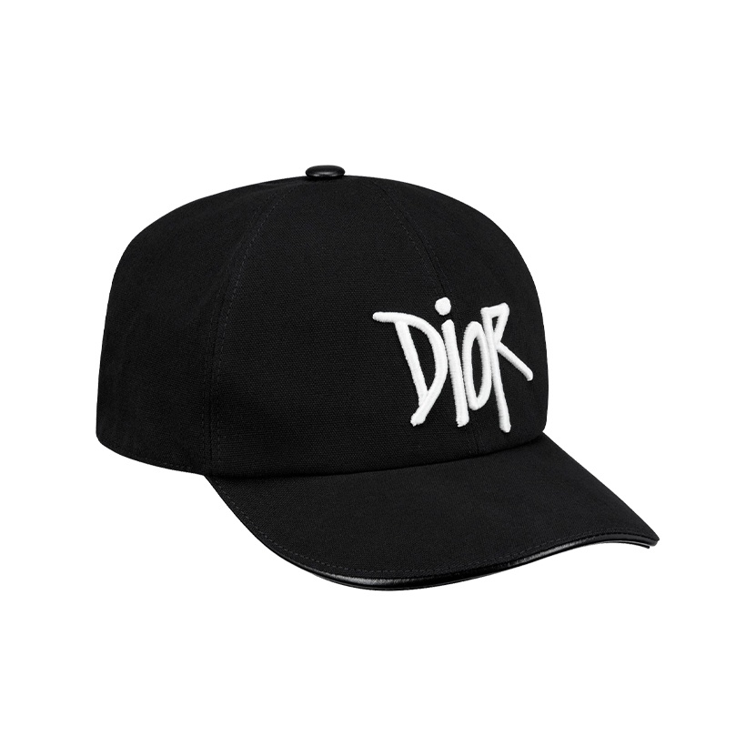 DIOR X Shawn Stussy Collaboration Series Baseball Caps Men - POIZON