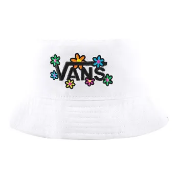 Vans Letter Bucket Hats Women's White