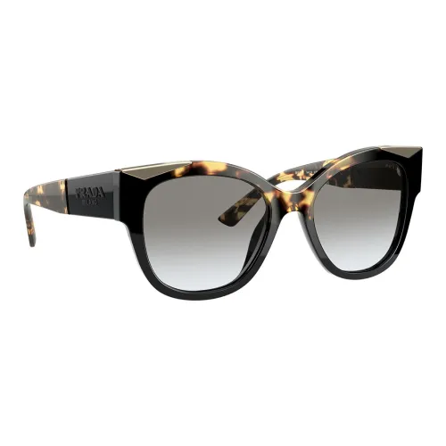 PRADA Tortoiseshell Oversized-frame Sunglasses