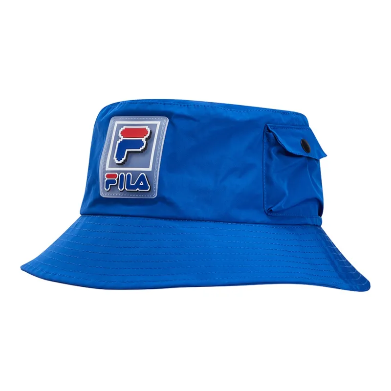 FILA Bucket Hats Unisex Dark Blue/Royal Blue/White-4