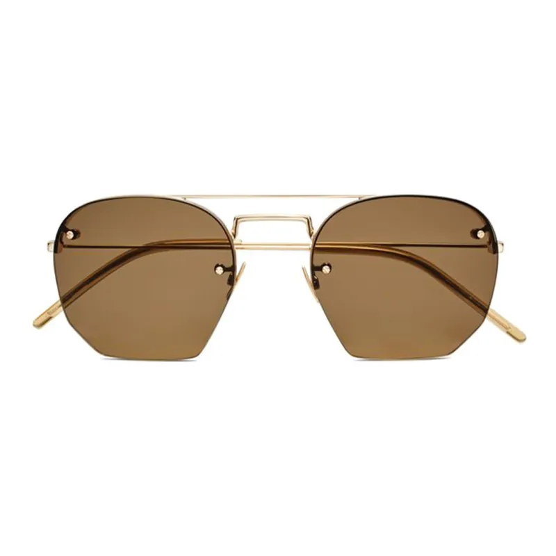 SAINT LAURENT Sl 422 Aviator Sunglasses-3