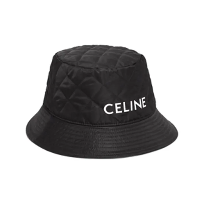 CELINE Bucket Hat In Vinyl Twill-1