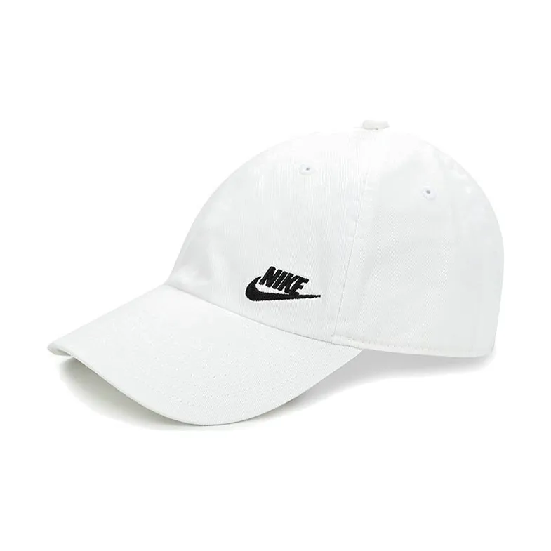 Nike Cotton Baseball Caps Unisex White-0