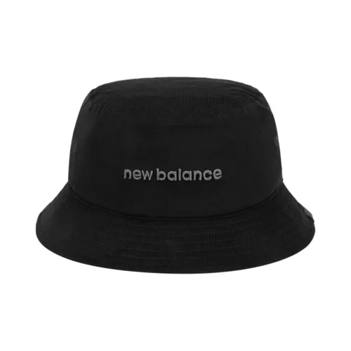 New Balance Bucket Hats Unisex Black