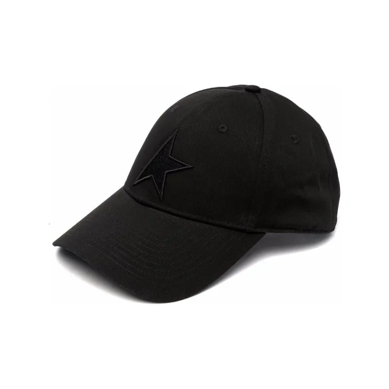 Golden Goose Star Embroidered Baseball Hat-0