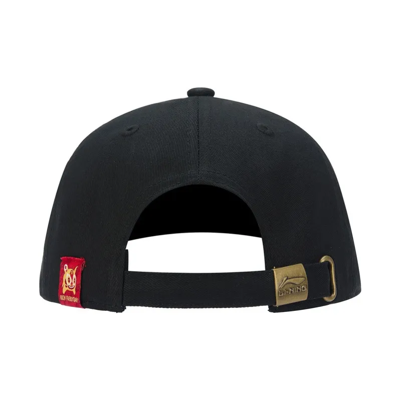 LINING Sports Life Collection Baseball Caps Unisex Black-3