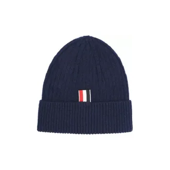 THOM BROWNE 4 Bar Knitted Beanie