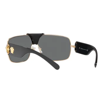 VERSACE Eyewear Squared Baroque Sunglasses