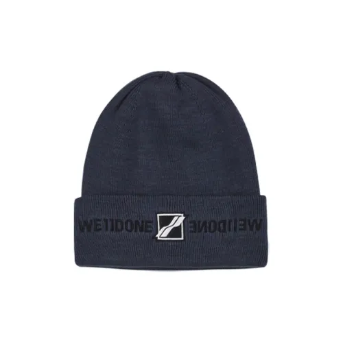 WE11DONE Beanies Unisex Gray