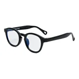 Black Frame with Blue Light Blocking Lens