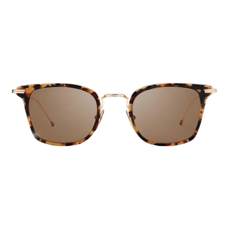 THOM BROWNE Sunglasses Unisex Tortoiseshell-1