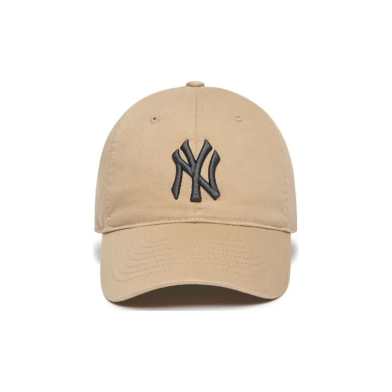 MLB Acrylic Baseball Caps CP66 Unisex Khaki-1