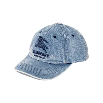 Supreme Burberry Denim 6 Panel Pink