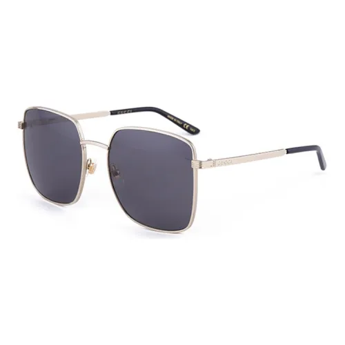 GUCCI Sunglasses Unisex Black/Gold