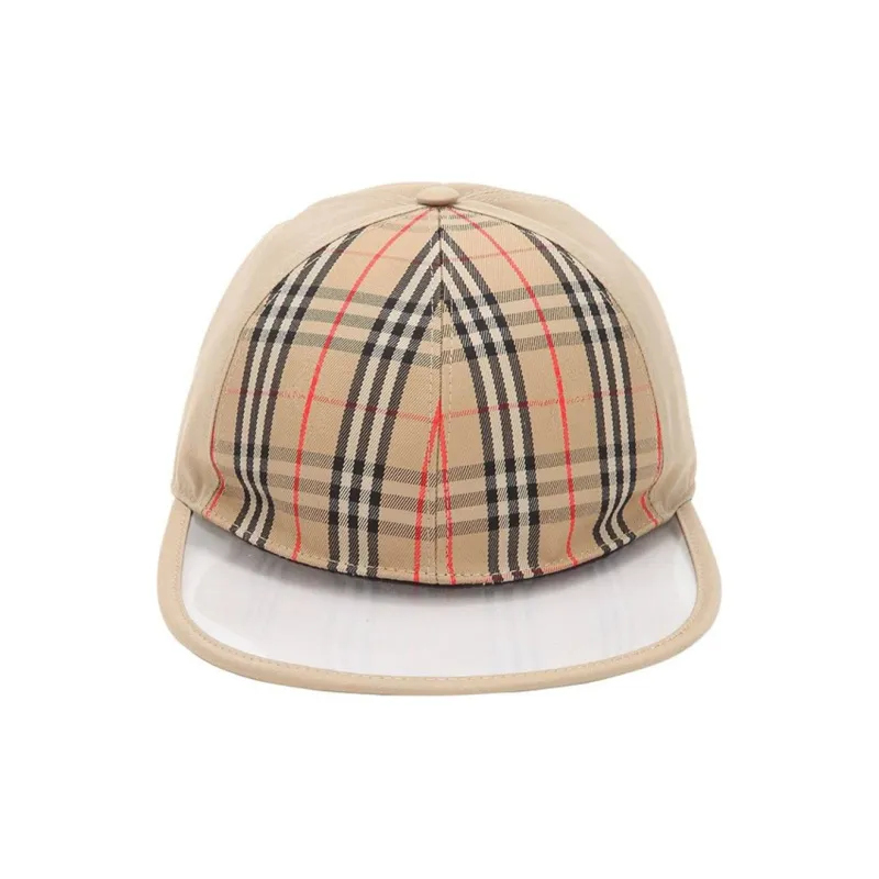 Burberry Cotton Baseball Caps Unisex-1