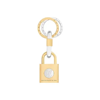 LOUIS VUITTON 2021 Porto Kure Lv Padlock Charm