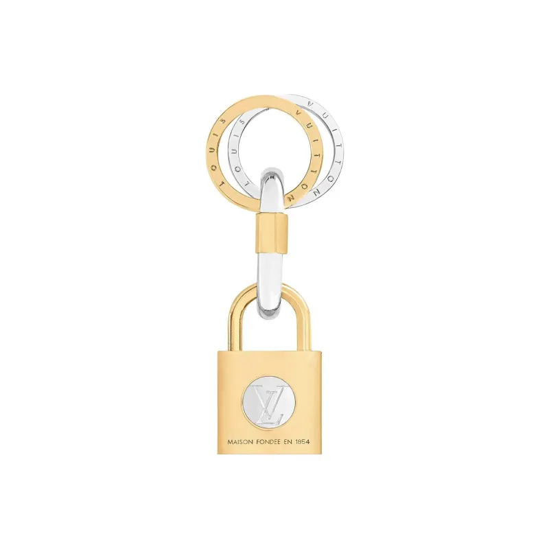 LOUIS VUITTON 2021 Porto Kure Lv Padlock Charm-0