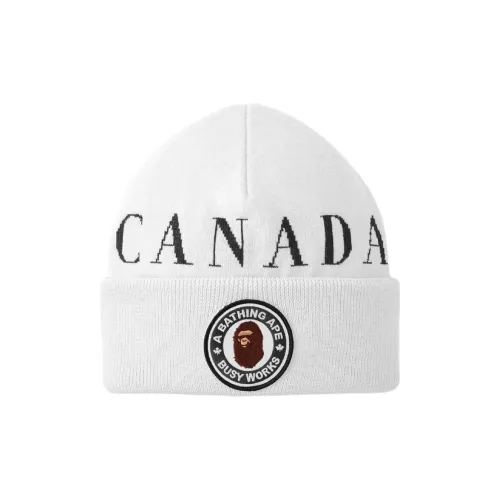 Concepts X Canada Goose Beanies Unisex White