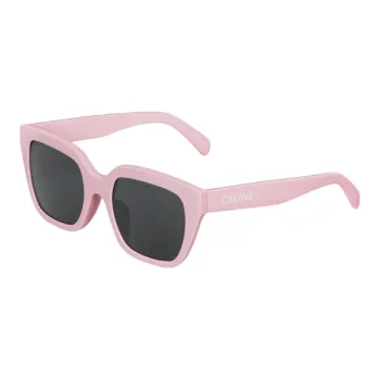 CELINE Monochroms 03 Sunglasses In Acetate Pastel Pink