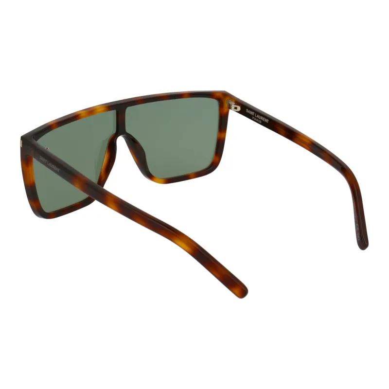 SAINT LAURENT Shield Frame Acetate Sunglasses-3