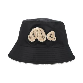 PALM ANGELS Bucket Hats Unisex Black