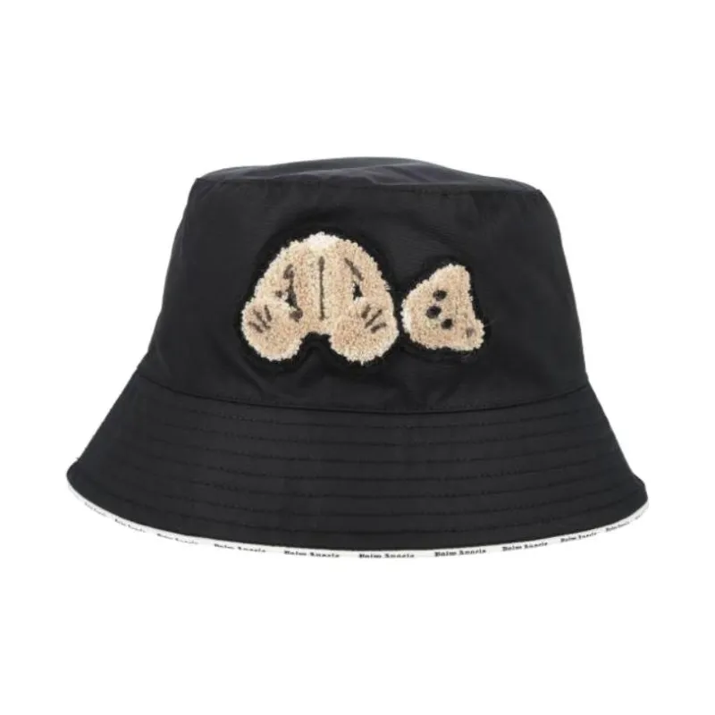 PALM ANGELS Bucket Hats Unisex Black-0