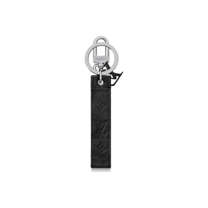LOUIS VUITTON Cow Leather Keychains Unisex-1