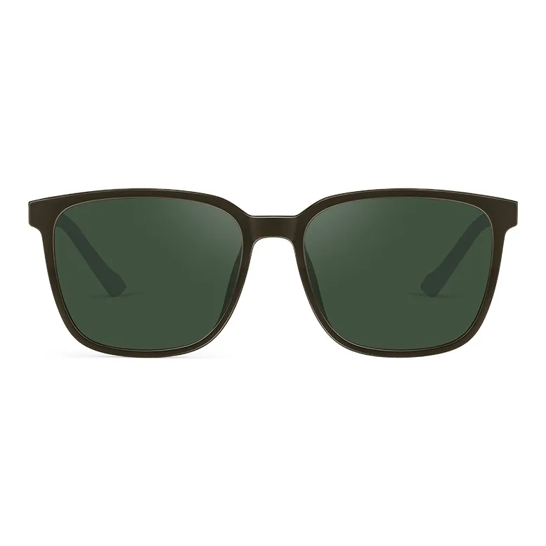 Upthree TR/Memory Plastic Square Sunglasses Unisex-1