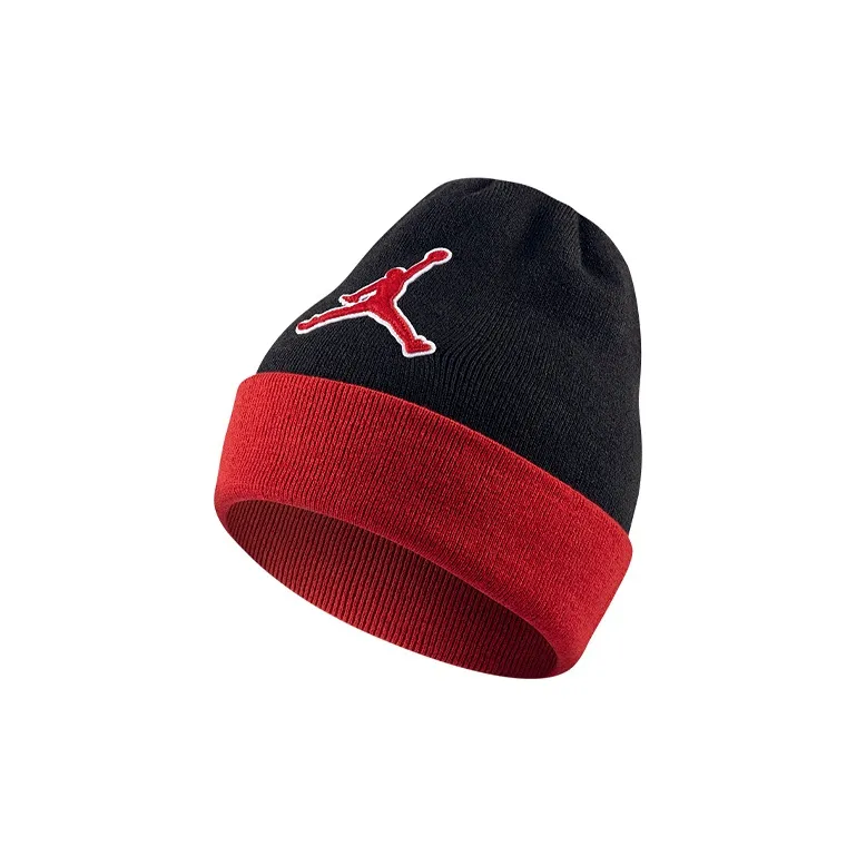 JORDAN Beanies Unisex Black Red-0