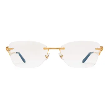 Cartier Panthère De Cartier Square Frame Glasses