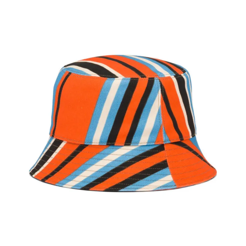 PRADA Bucket Hats Men Orange-1
