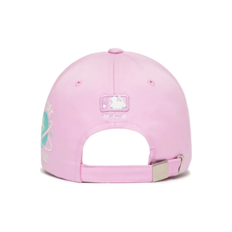 MLB Cotton Baseball Caps Unisex Pink-3