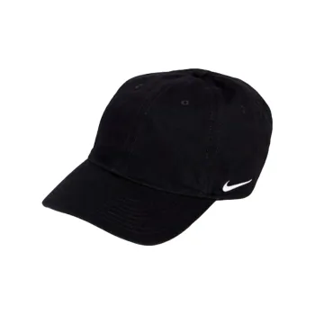 Nike Cotton Baseball Caps Men's Black