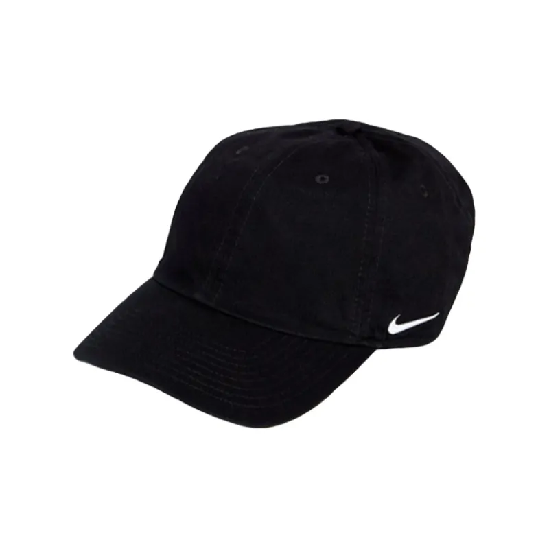 Nike Cotton Baseball Caps Men's Black-0