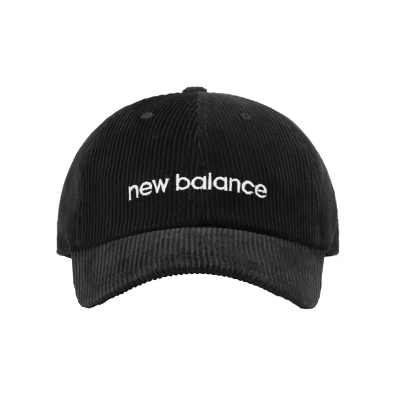 New Balance Cotton Baseball Caps Unisex Black-0