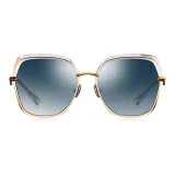 BL6052B90-Light Blue Gradient Mirrored