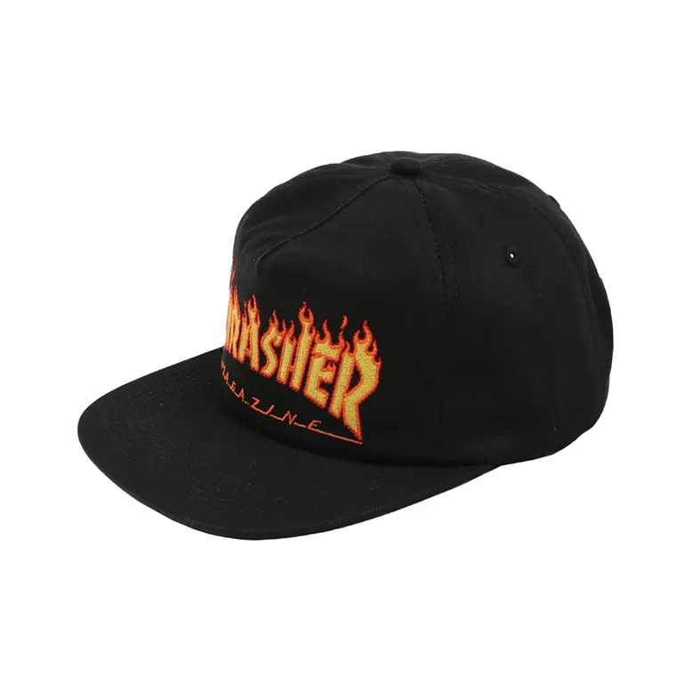 Thrasher Baseball Caps Unisex Black-1