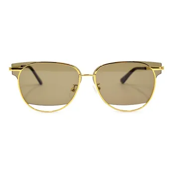 McQ Alexander McQueen Sunglasses Unisex Gold
