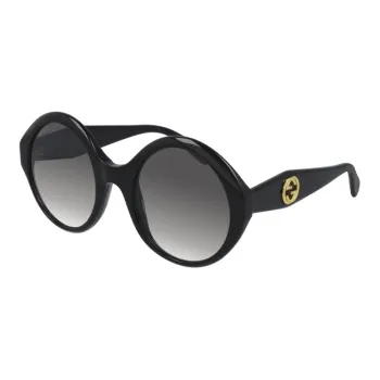 GUCCI Sunglasses Women's Black Gray Color