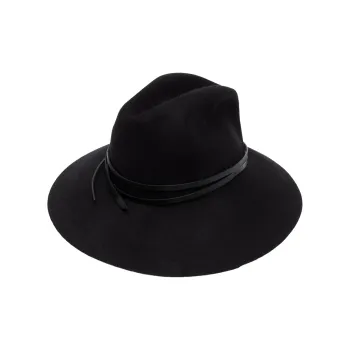 Golden Goose Curved Wide Brim Fedora Hat