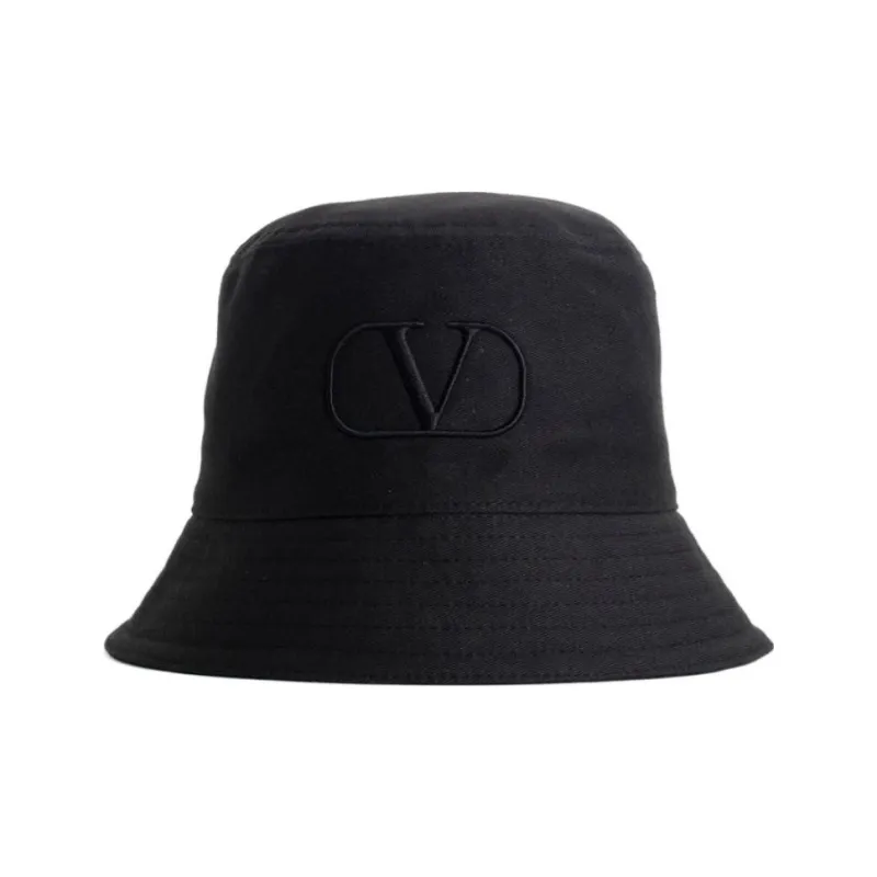 Valentino VLogo Embroidered Bucket Hat-0